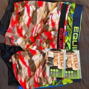 Equipo men's boxer briefs (4) 2 medium 2 packs                y